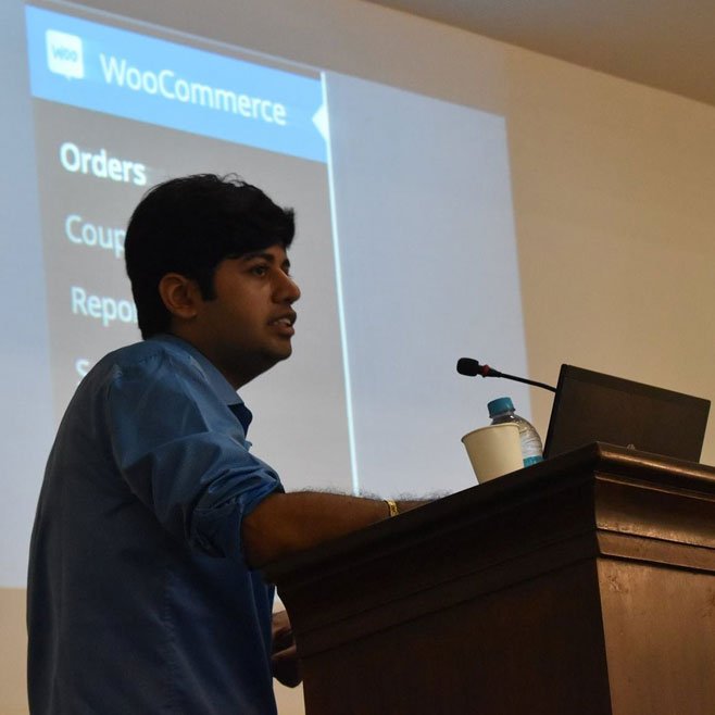 Sonal Sinha Speaking at WordCamp-2017