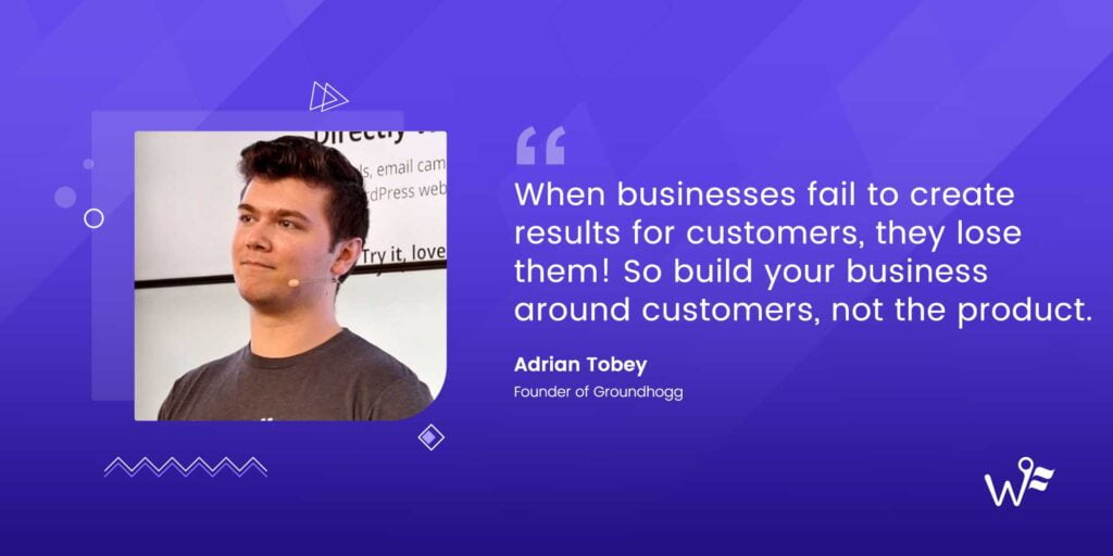 Adrian Tobey of Groundhogg