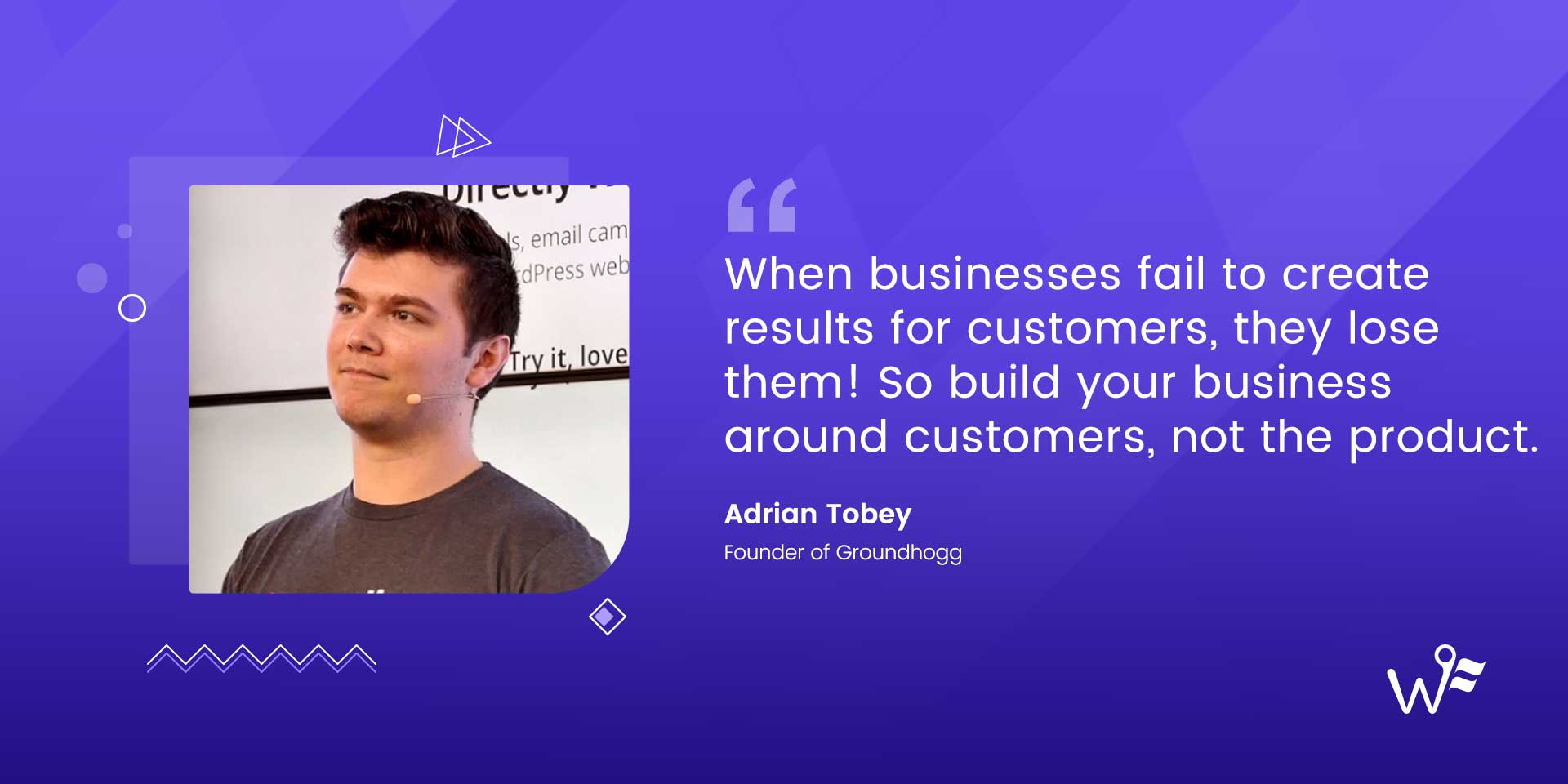 Adrian Tobey of Groundhogg