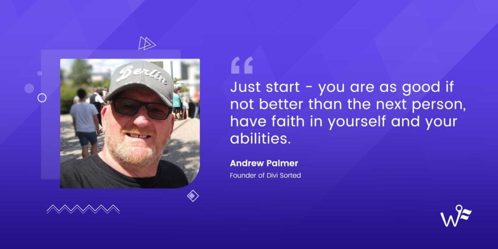 Andrew Palmer of Divi Sorted