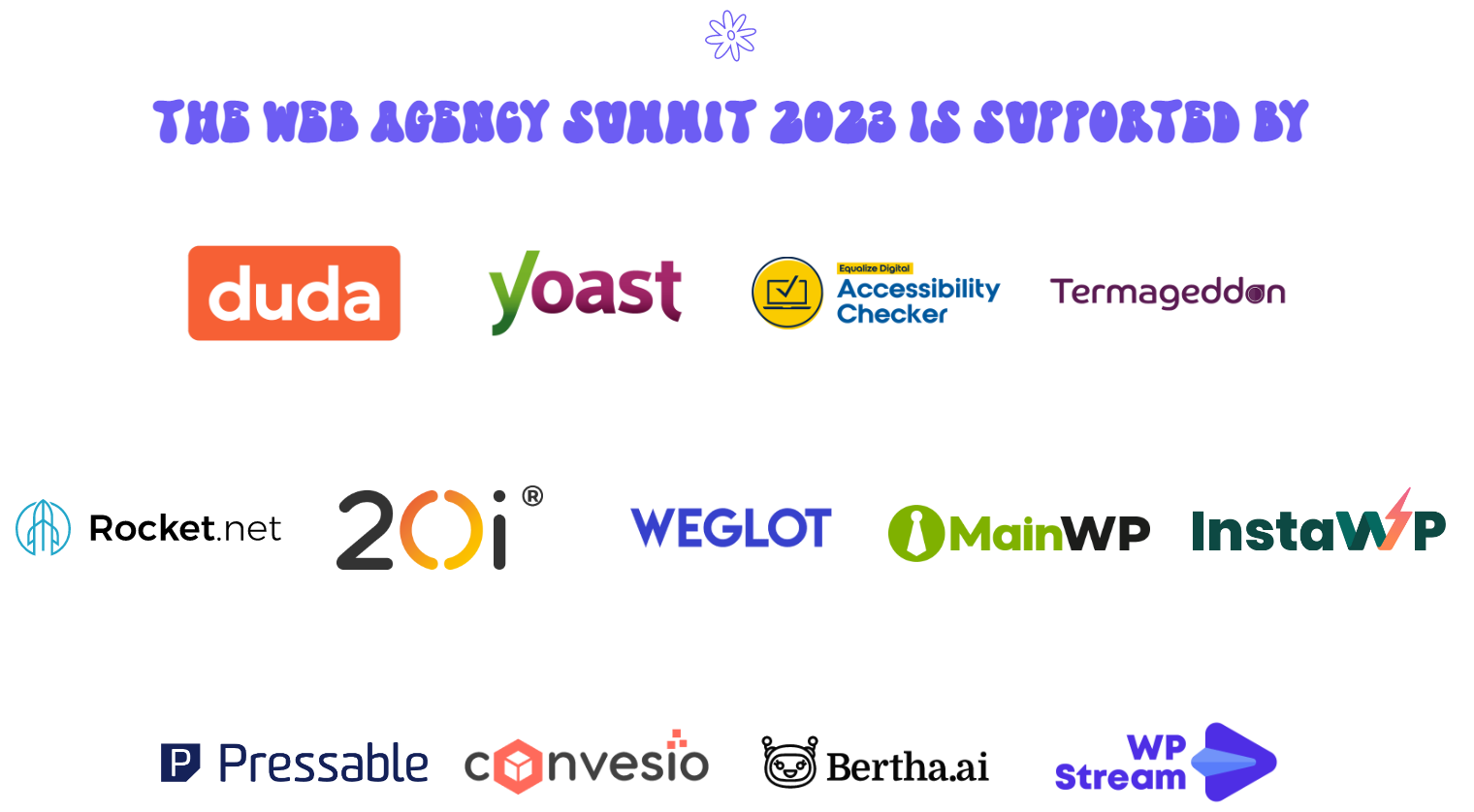 Atarim Agency Summit 2023 Sponsors