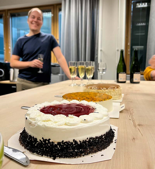 Joonas Enjoying at Party