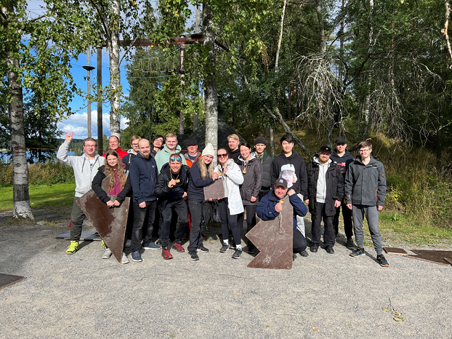 Joonas With His Team Members