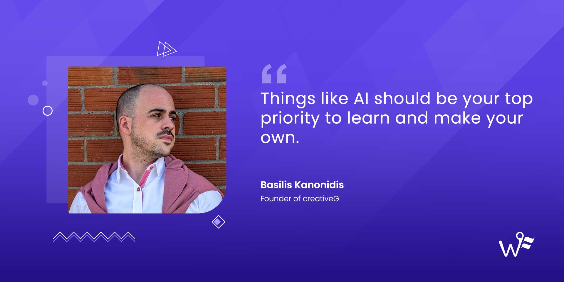 Basilis Kanonidis of creativeG