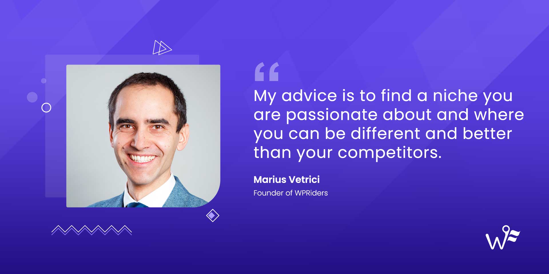 Marius Vetrici of WPRiders