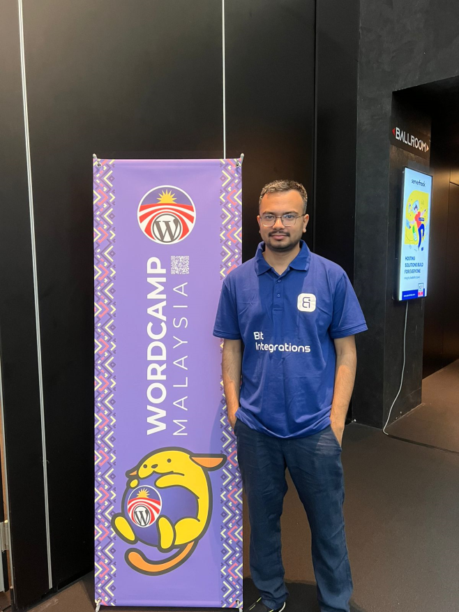 abdul kaioum at wordcamp