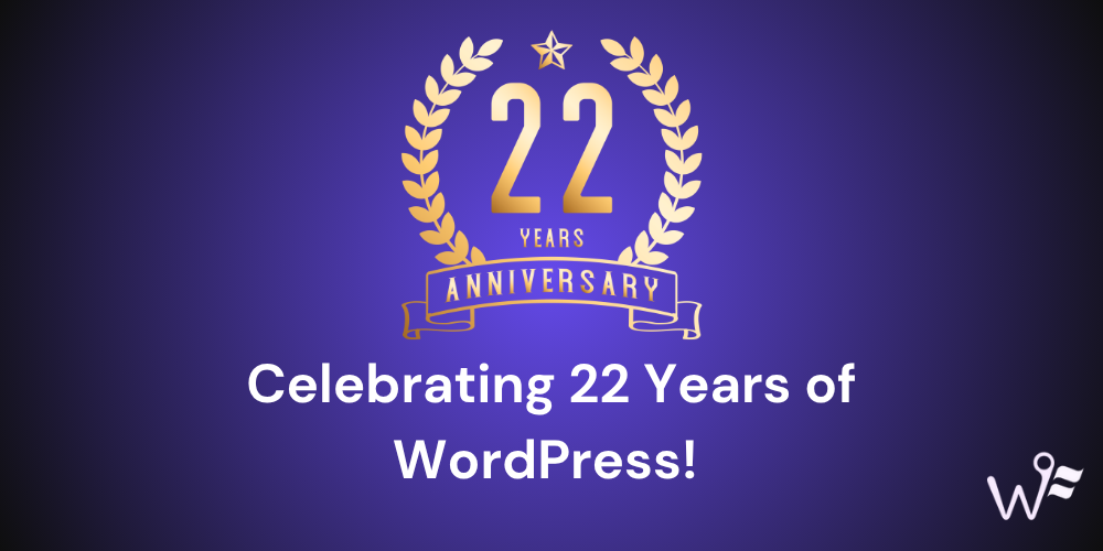wordpress 22 anniversary
