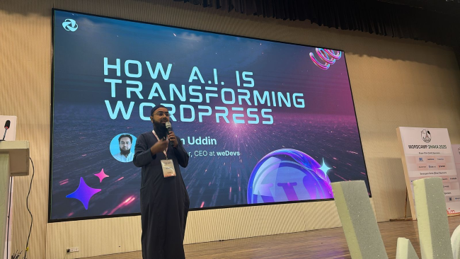 nizam uddin at wordcamp