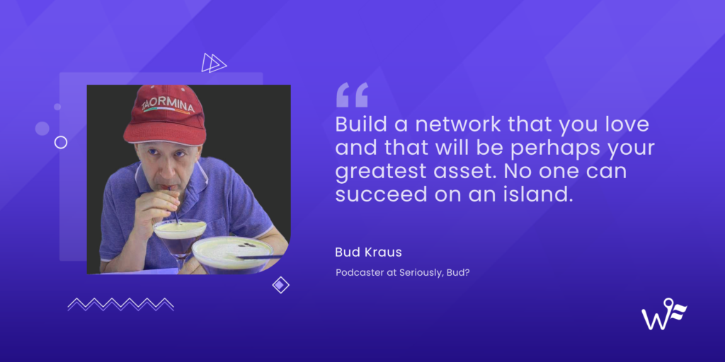 bud kraus of seriously bud